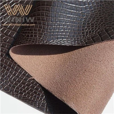 Faux Pu-leerstof voor kleding Eco-microvezelleer