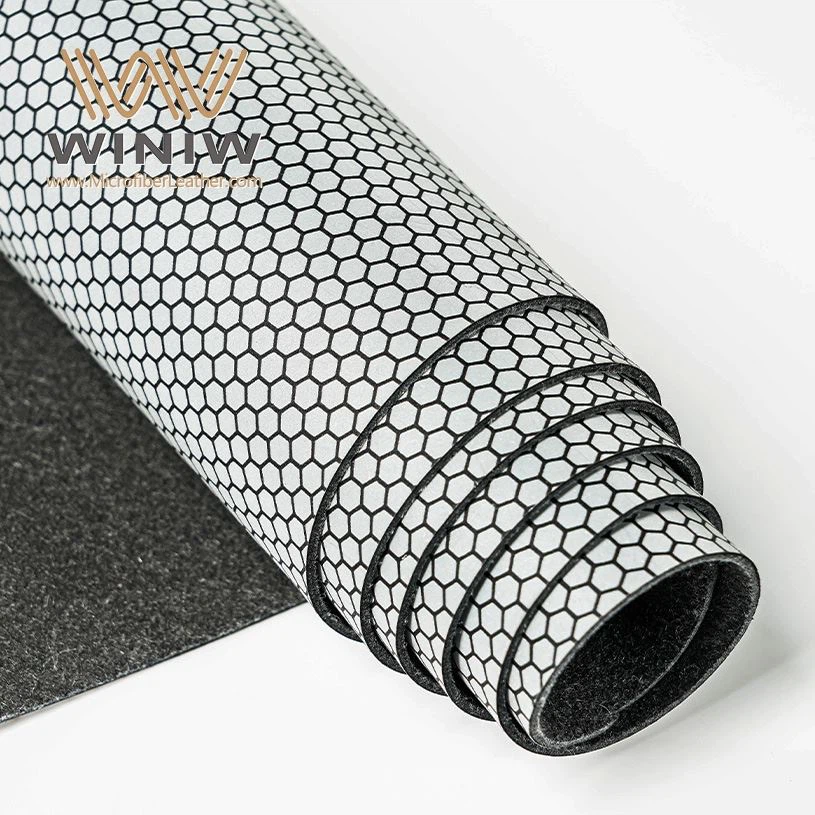 Micro-imitatie lederen kleding Leer stof materiaal